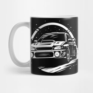 Subaru Impreza STI Rally Car Mug